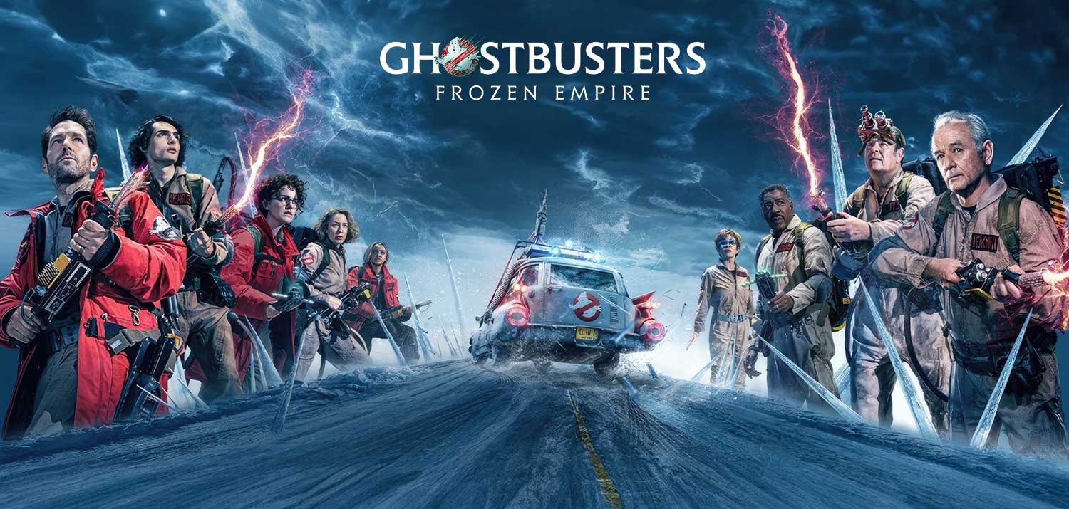 Ghostbusters: Frozen Empire banner