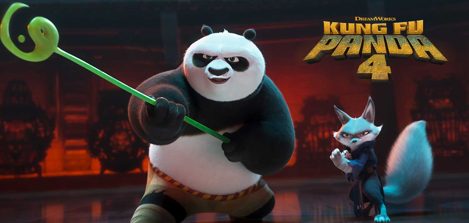 Kung Fu Panda 4 banner